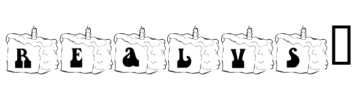 101! Slice of Cake  Free Fonts Download