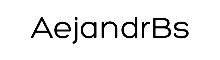 AejandrBs Hero Font