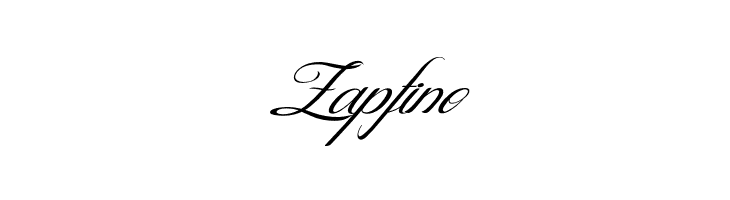 Zapfino ShitHappens-Cursive Font