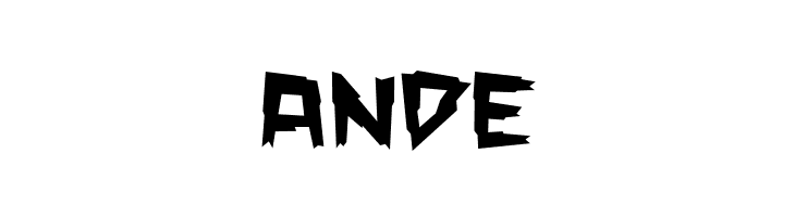 ManEaterBB  Free Fonts Download