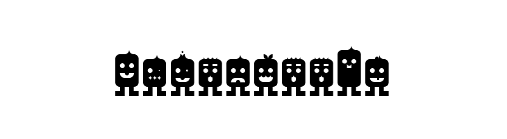 Monsterz Regular  Free Fonts Download