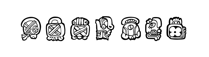 MAIA ideograph  Free Fonts Download