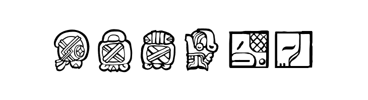 MAIA ideograph  Free Fonts Download