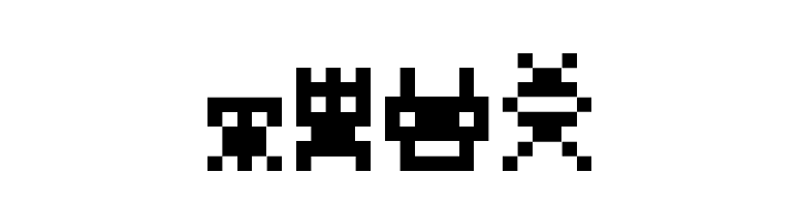 MonstaPix Regular  Free Fonts Download