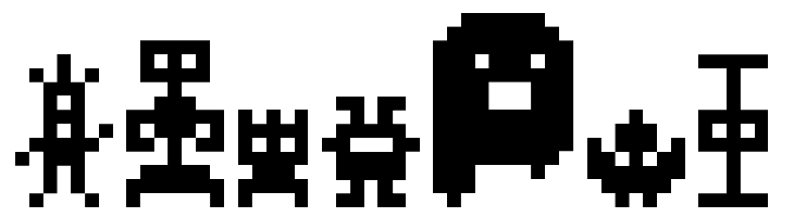 MonstaPix Regular  Free Fonts Download