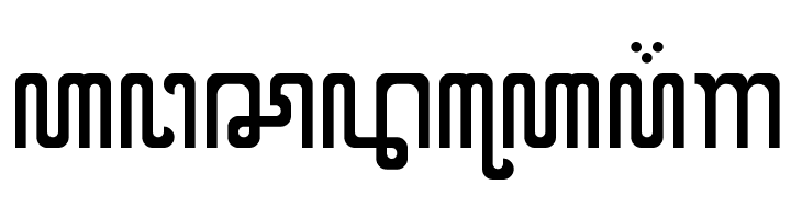 X Code from East Regular  Free Fonts Download