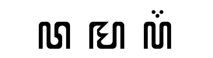 X Code from East Regular  Free Fonts Download