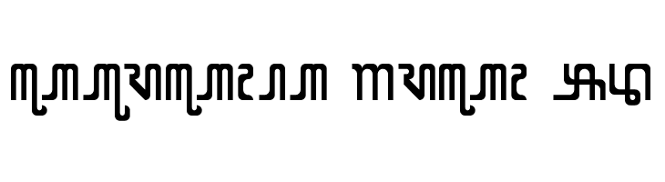 X Code from East Regular  Free Fonts Download
