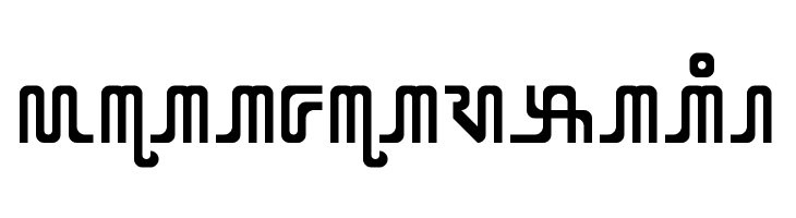 X Code from East Regular  Free Fonts Download