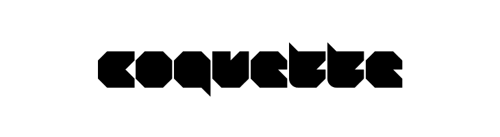 blob square  Free Fonts Download