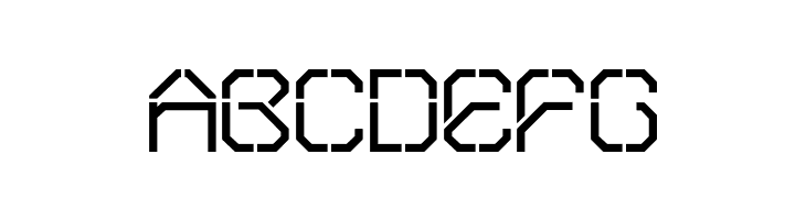 OricNeo Stencil  Free Fonts Download