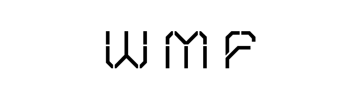 OricNeo Stencil  Free Fonts Download