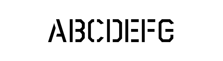 Scriber-BoldStencil  Free Fonts Download