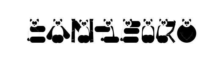 Pink Panda  Free Fonts Download