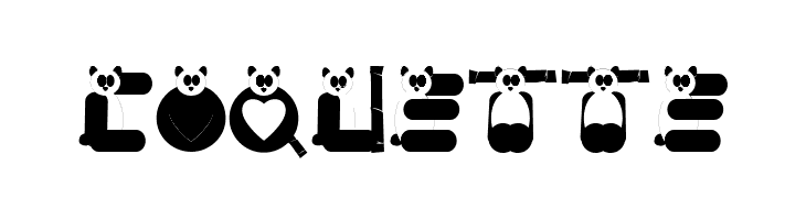 Pink Panda  Free Fonts Download