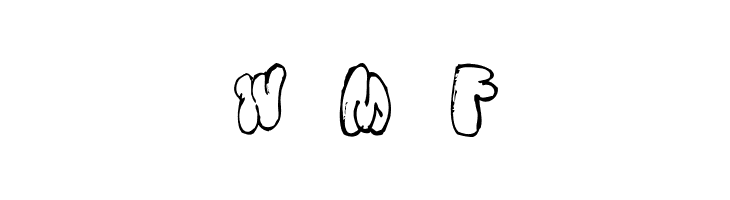 wyatt bubblesRegular  Free Fonts Download