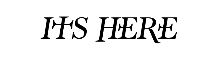 Denial Old Style Italic  Free Fonts Download