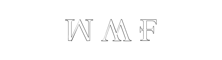 Denial2RegularOutline  Free Fonts Download