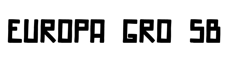GrossaGrossa DB  Free Fonts Download