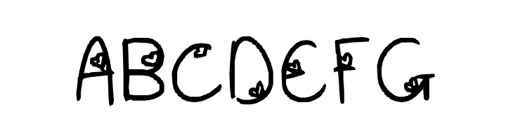 aishiteru  Free Fonts Download