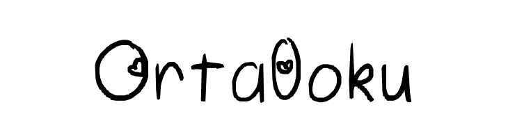 aishiteru  Free Fonts Download