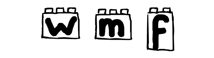 Lego Blocks  Free Fonts Download