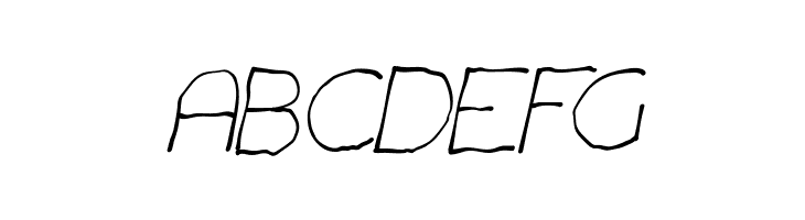 Chavenir Italic  Free Fonts Download