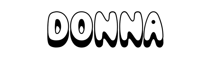 MagicalMysteryTourOutlineShadow  Free Fonts Download