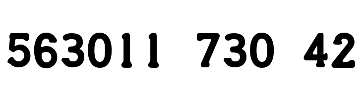 Credit Card  Free Fonts Download