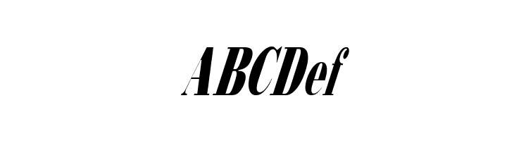 Bodidly-Conde 2  Free Fonts Download