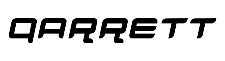 Quarx Italic  Free Fonts Download