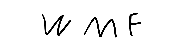 Little sister's writing  Free Fonts Download