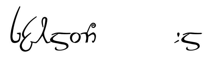 ElvishRingNFI  Free Fonts Download