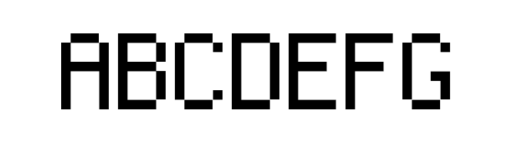 RoundedPixel Regular  Free Fonts Download