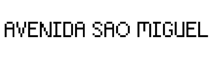 RoundedPixel Regular  Free Fonts Download