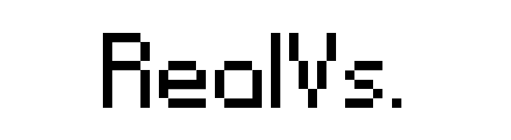 RoundedPixel Regular  Free Fonts Download