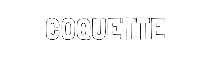 Folk outline  Free Fonts Download