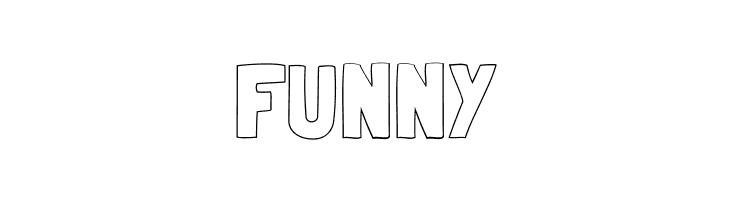 Folk outline  Free Fonts Download