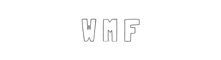 Folk outline  Free Fonts Download