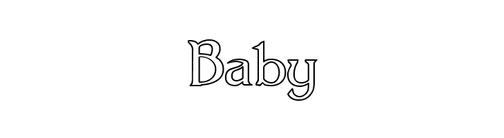 Dumbledor 1 Outline  Free Fonts Download