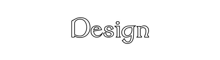 Dumbledor 1 Outline  Free Fonts Download