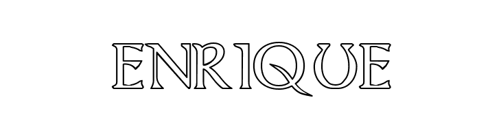 Dumbledor 1 Outline  Free Fonts Download