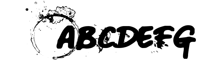 Caffeine Blackout  Free Fonts Download