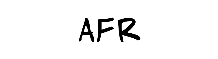 afr Adam Warren pro Font