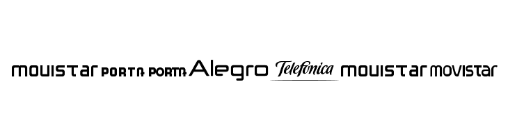 Telefonica Regular  Free Fonts Download