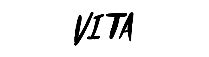 VITA Punkboy Italic Font