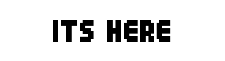 04b_25  Free Fonts Download