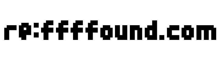 04b_25  Free Fonts Download