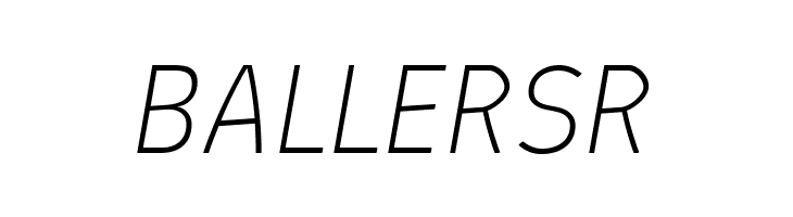 Absolut Pro Thin Italic reduced  Free Fonts Download