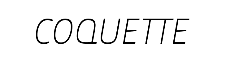 Absolut Pro Thin Italic reduced  Free Fonts Download